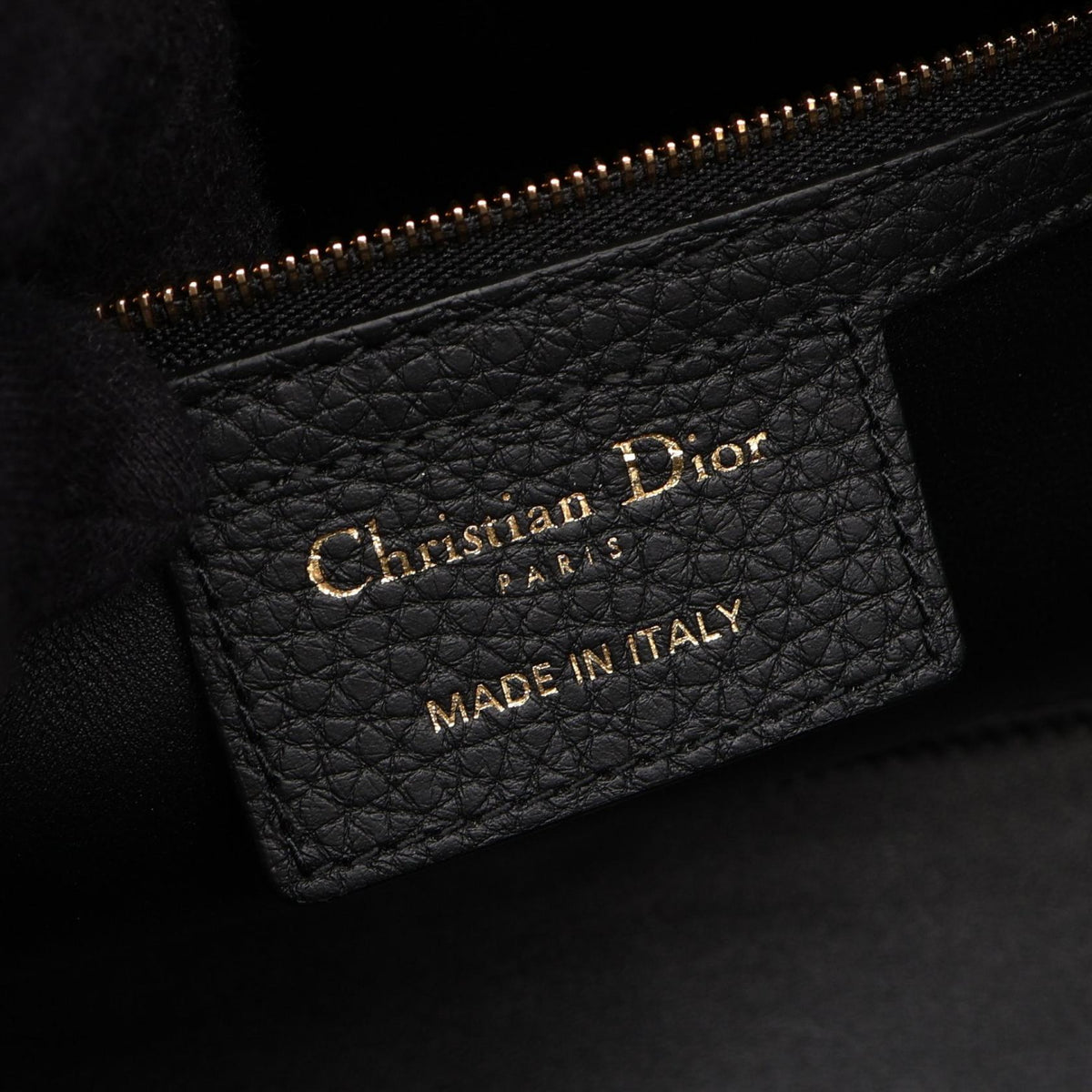 Dior Lady D-Sire My ABCDior 2WAY Handbag Black leather 2101219974736
