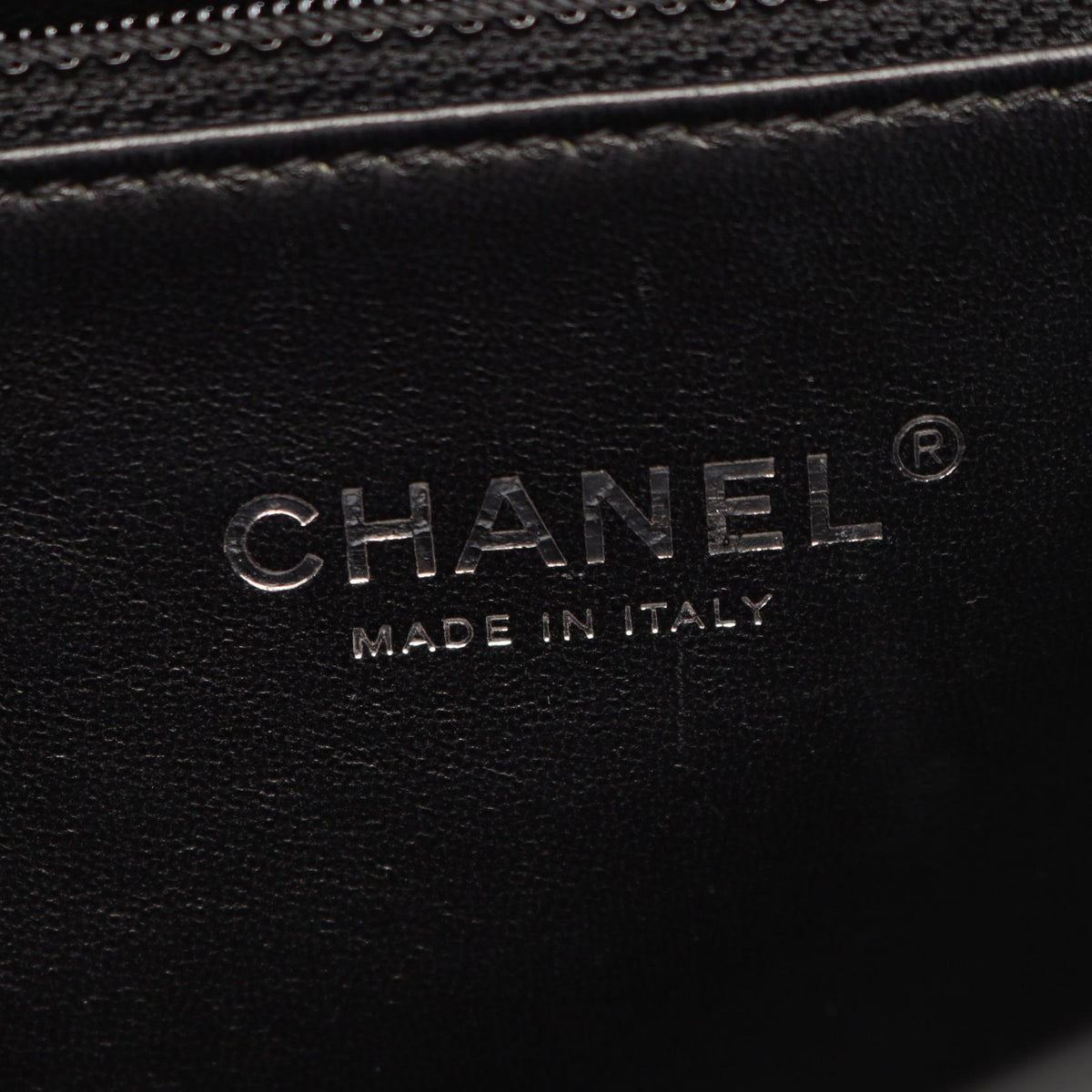 CHANEL Black Matelasse 2WAY leather 2101220079086
