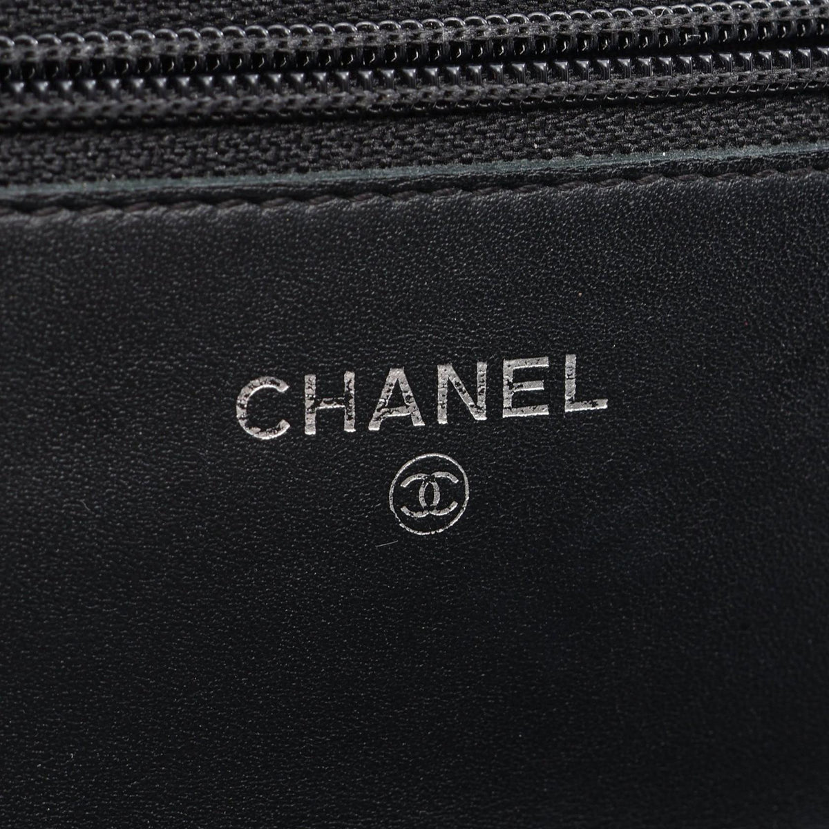 CHANEL Black COCO Mark Grained Calfskin leather 2101220098834