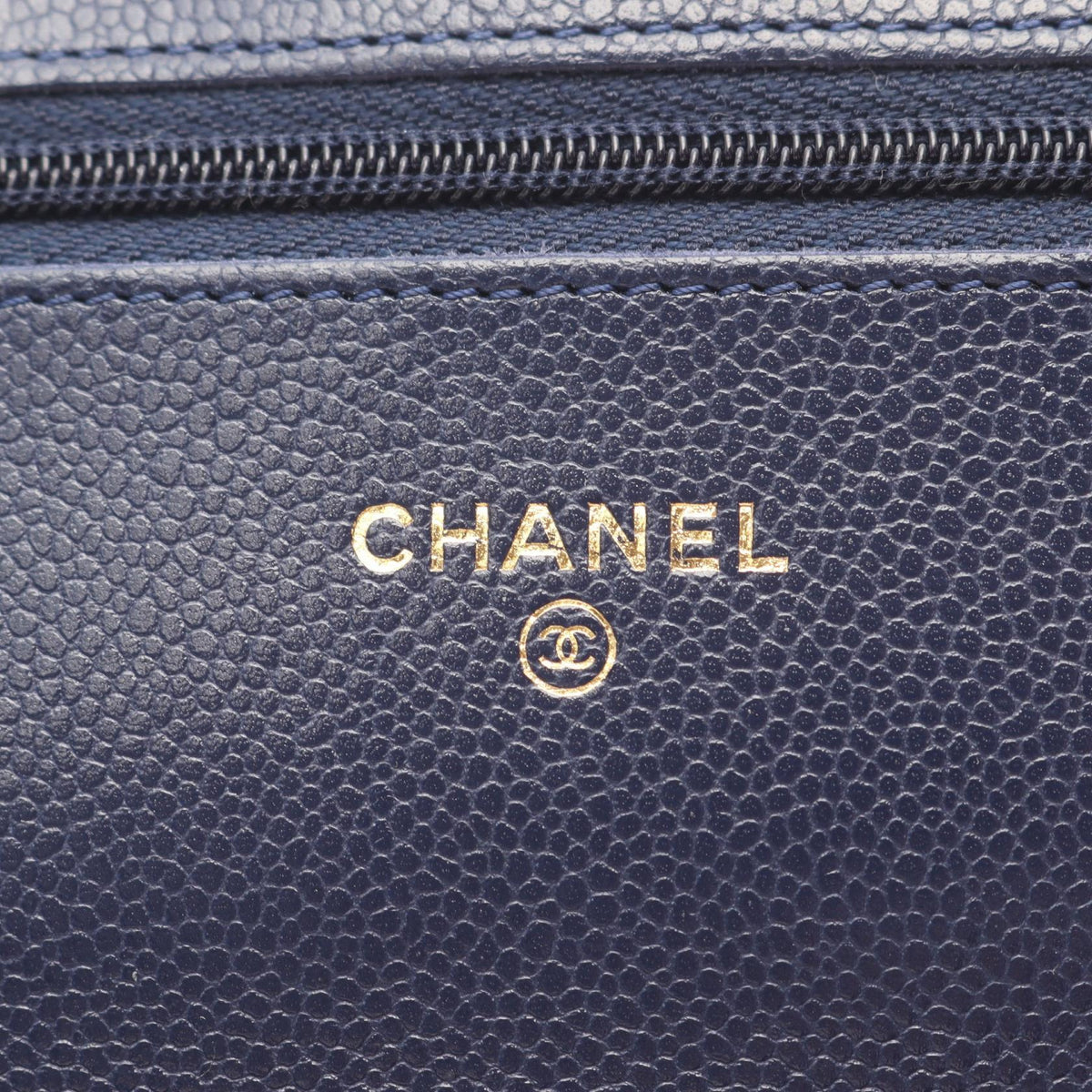 CHANEL Navy Matelasse Grained Calfskin leather AP0250 2101219815916