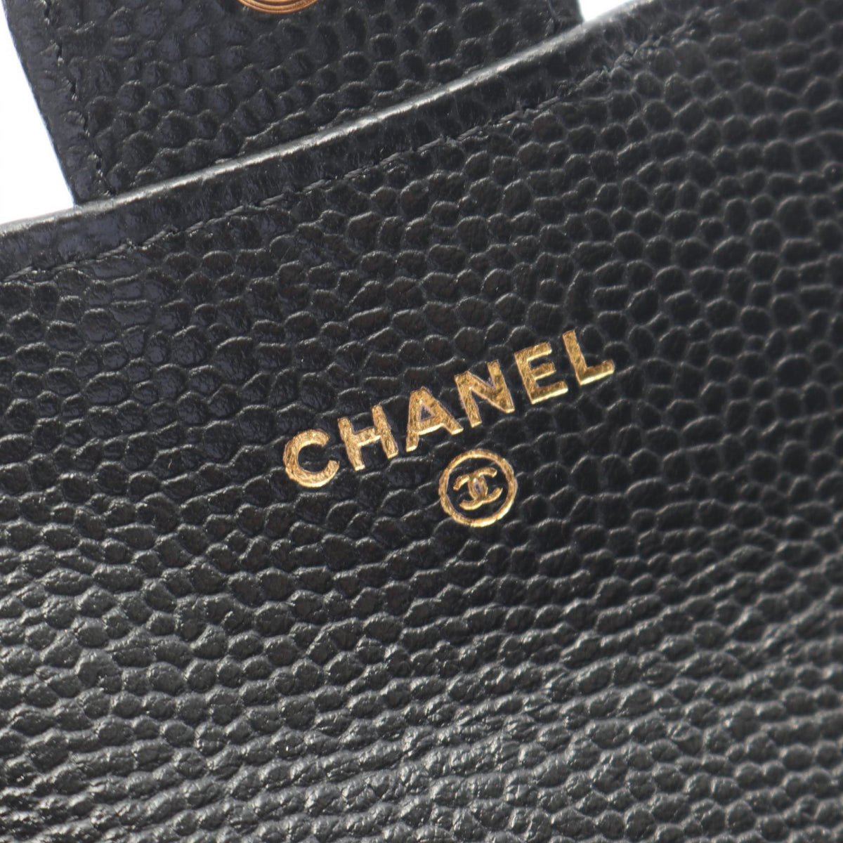 CHANEL Black Classic flap card case Matelasse Grained Calfskin leather AP0214 2121400018612
