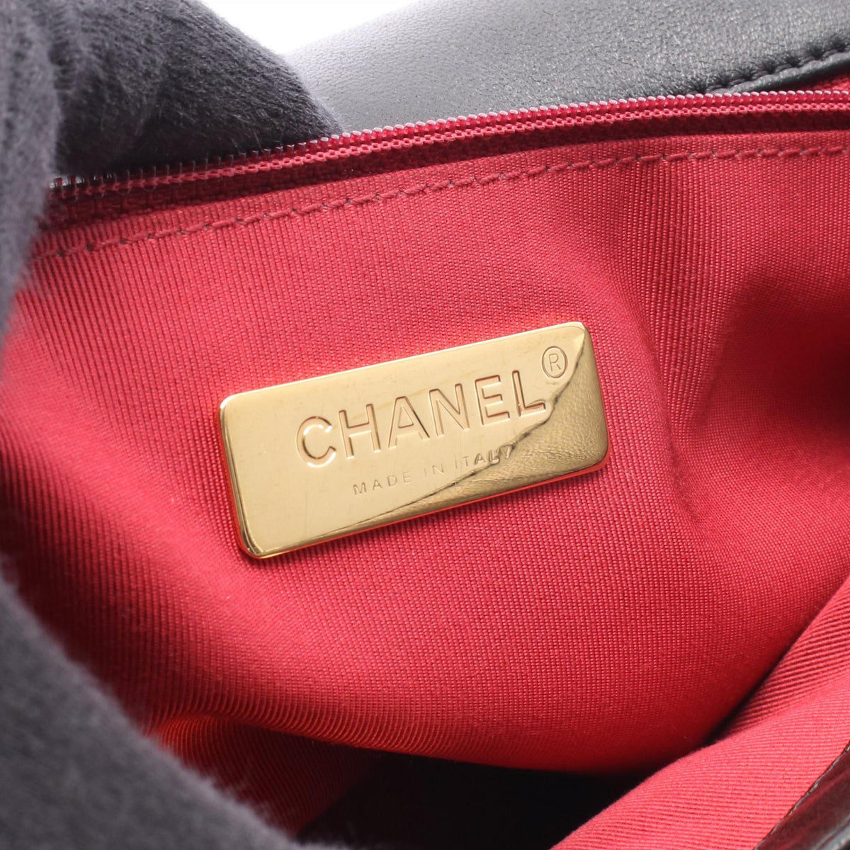 CHANEL Black 19 dix-neuf 19 Matelasse leather AS1160 2101220126506