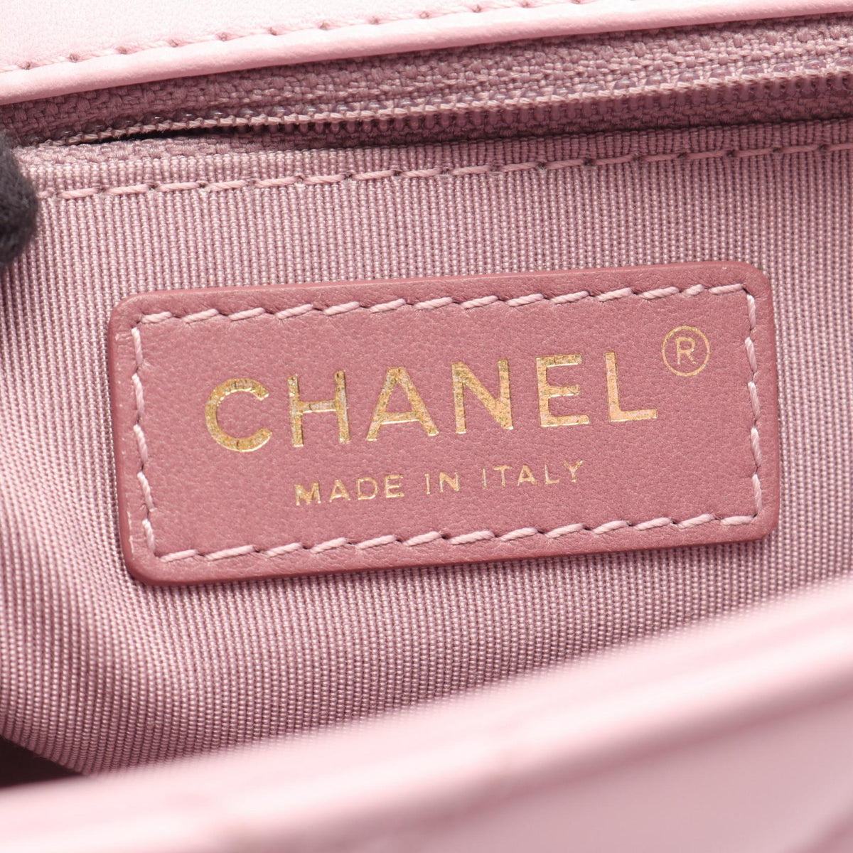 CHANEL Pink Matelasse single flap Lambskin (sheep leather) 2101220057596