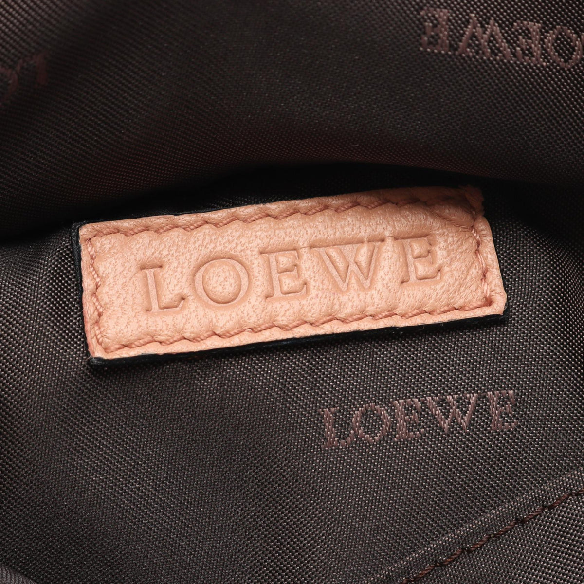 LOEWE Nappa Aire Handbag Pink leather 2118500066216