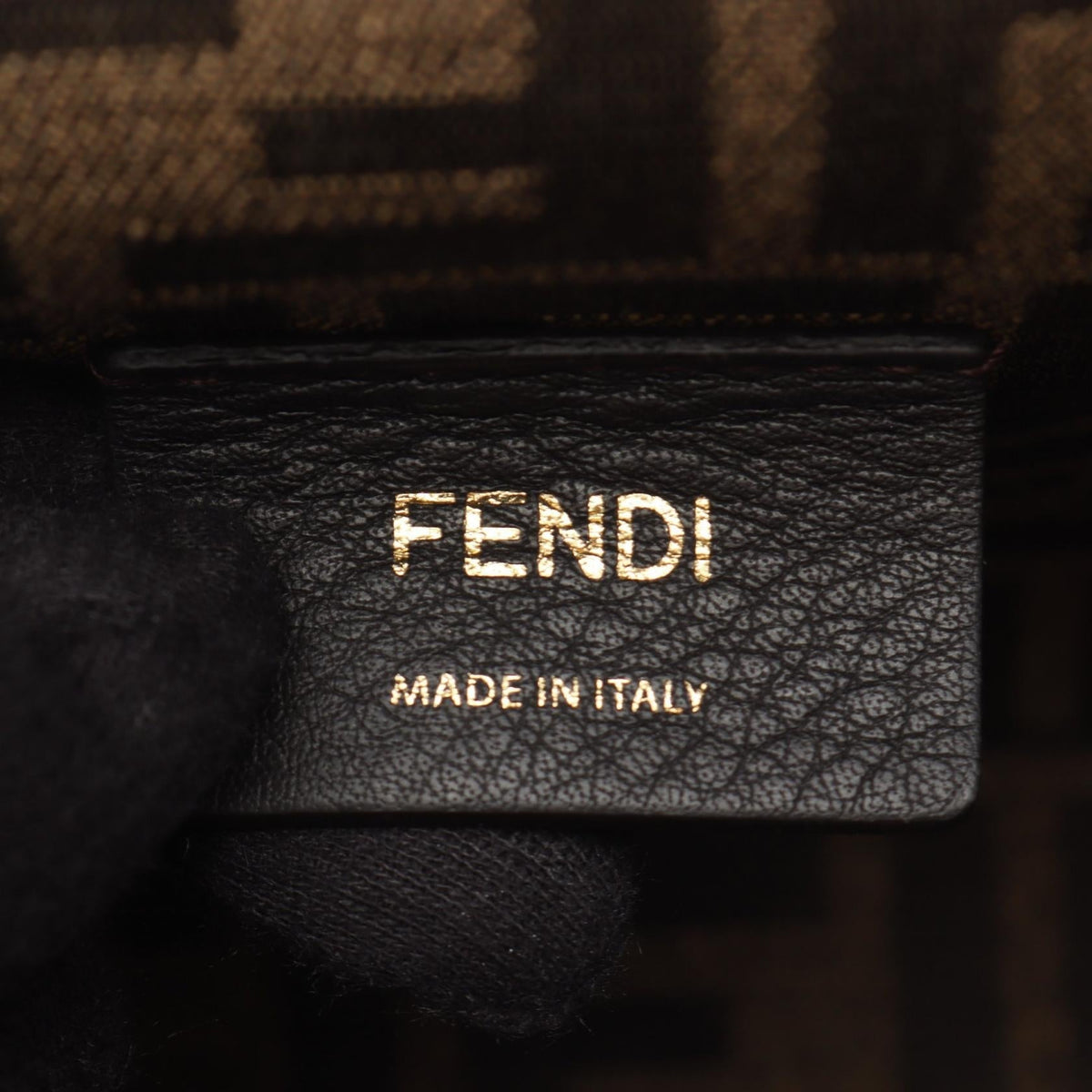 FENDI First Small Clutch Bag Shoulder Bag Brown leather 8BP129 ABVE 2101220017583