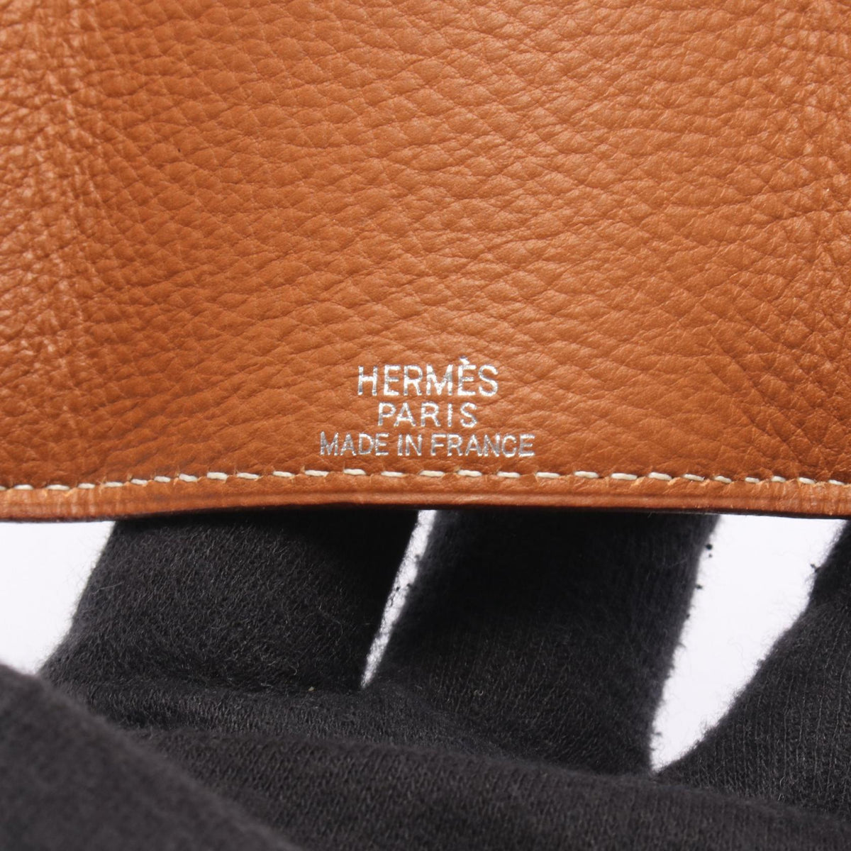 HERMES Sellier Etui 6 Gold key holder Brown Taurillon Clemence Other Taurillon Clemence 2100301249875