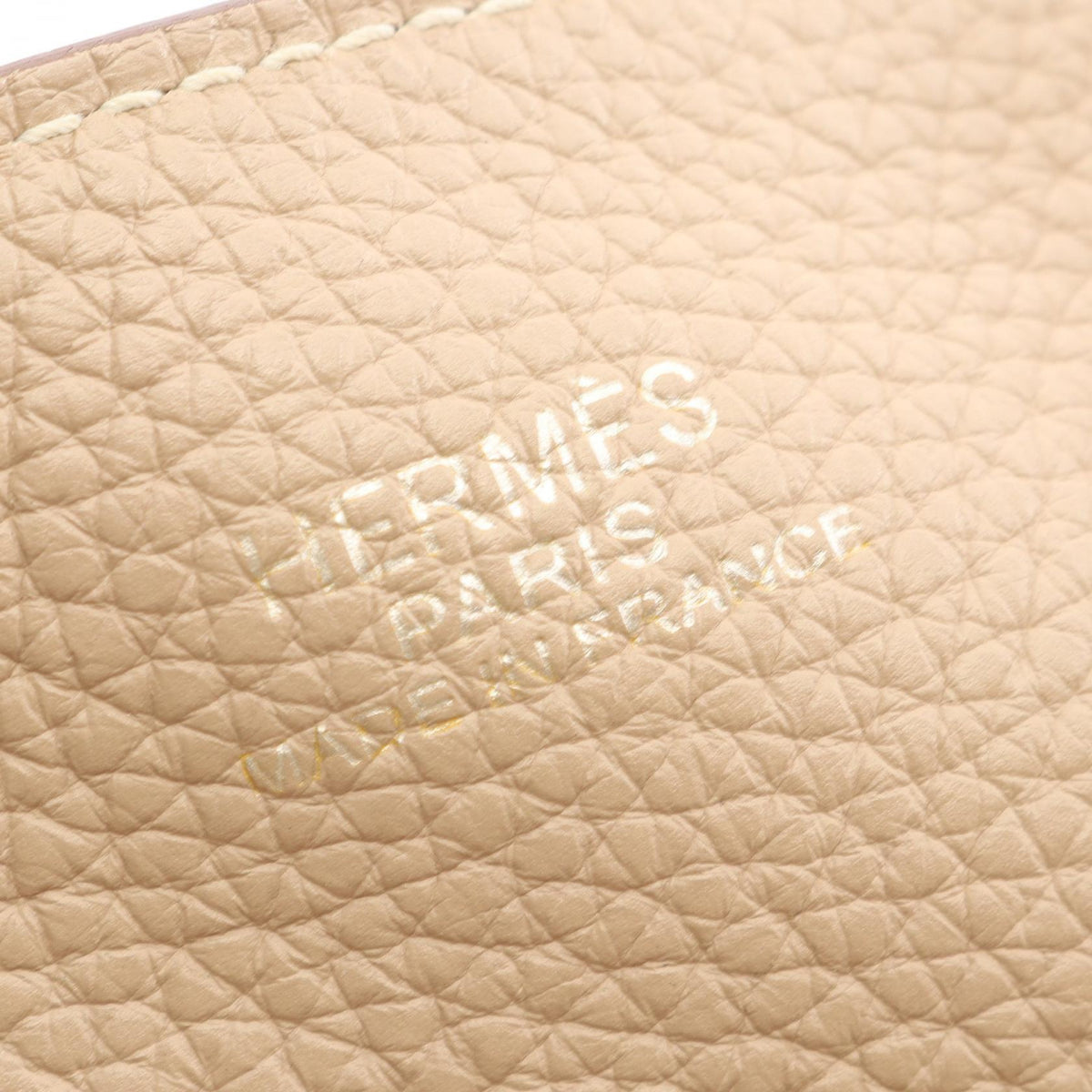 HERMES Double Sense 45 Argile Etain Reversible Tote BagBeige Beige Beige/Gray Taurillon Clemence Other Taurillon Clemence 2104102532136