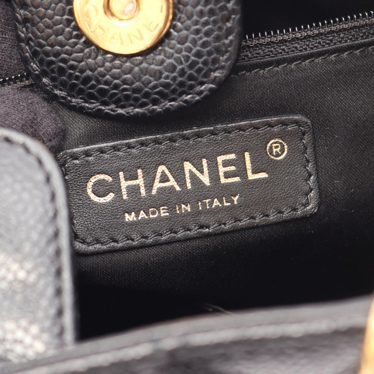 CHANEL Black Matelasse PST Grained Calfskin leather A50994 2101219992020
