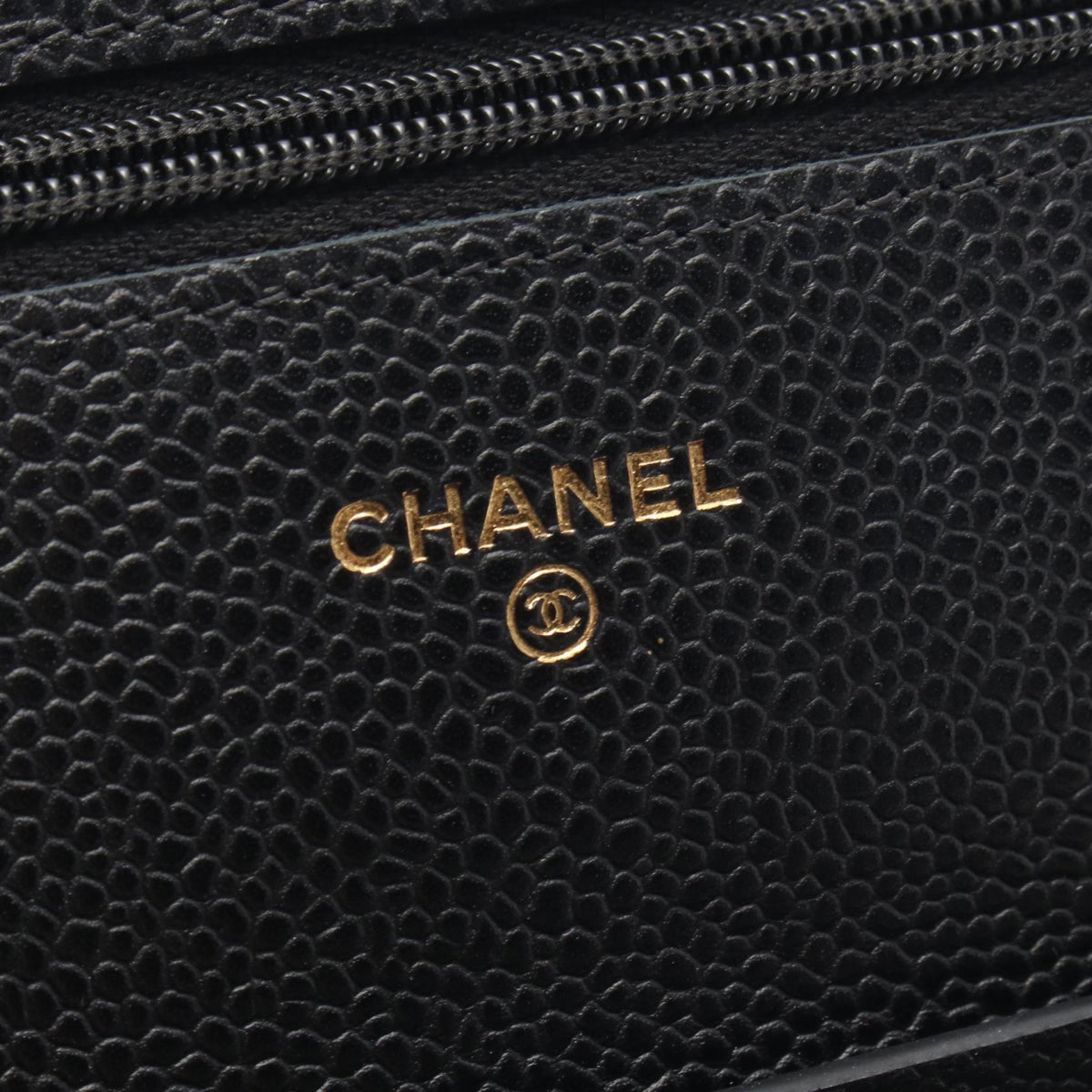 CHANEL Black Matelasse Grained Calfskin leather AP0250 2101220074036