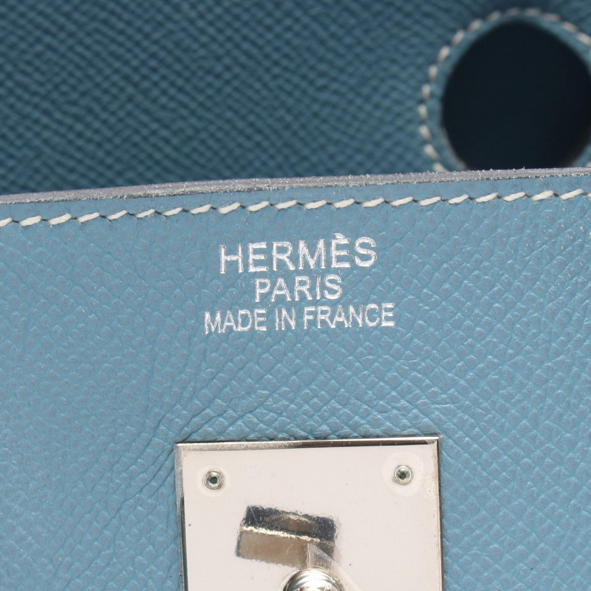 HERMES Haut a courroies32 Blue jean HandbagBlue jean Blue jean Blue Epsom leather 2101219888026