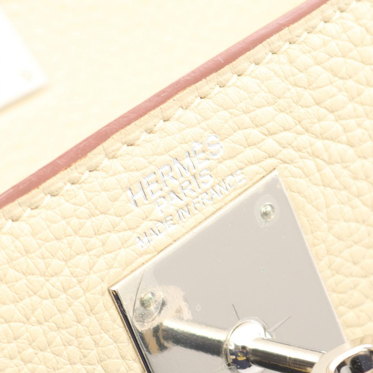 HERMES Kelly 32 HandbagParchemin Parchemin Beige Taurillon Clemence leather Taurillon Clemence 2106800616729