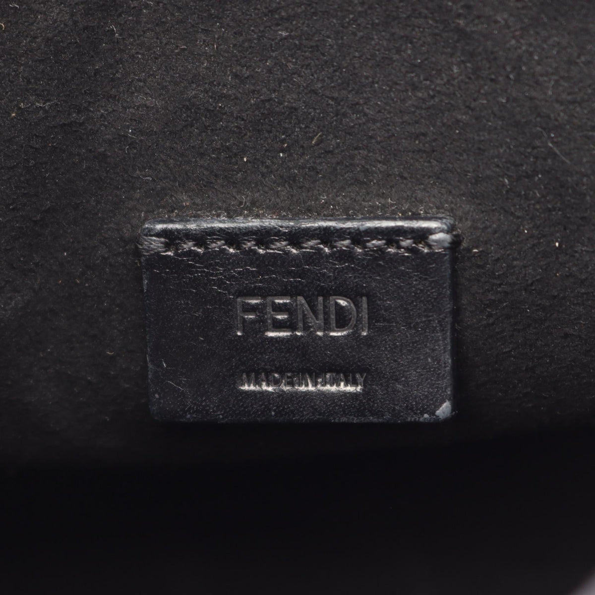 FENDI Shopper bag, small, 2-way Handbag Black leather 7VA547 2101219863184