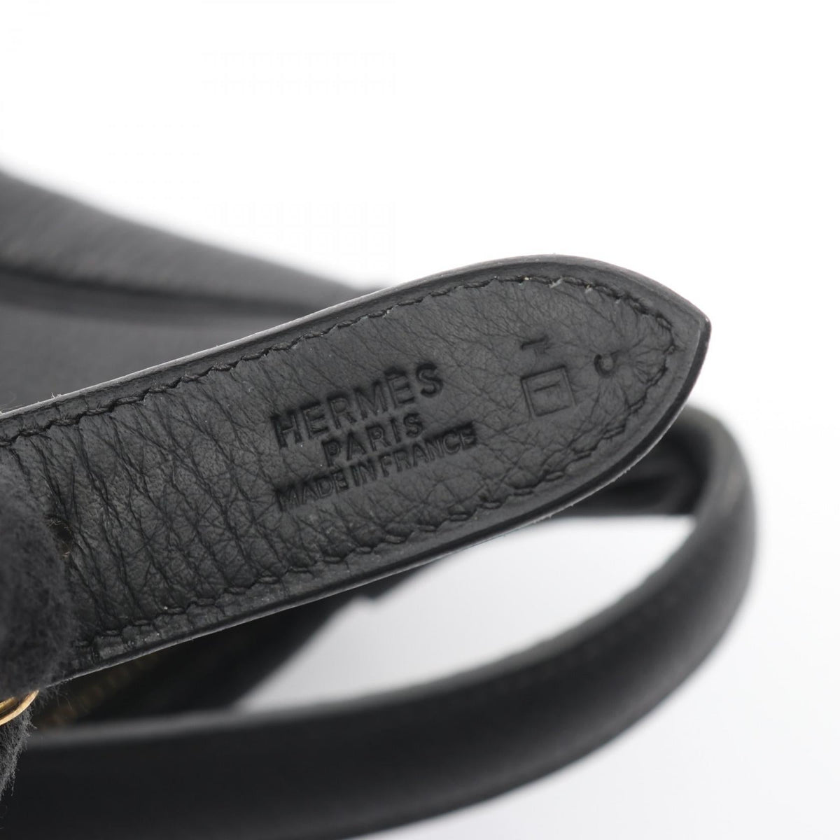 HERMES Trim 31 Shoulder Bag Black Taurillon Clemence leather Taurillon Clemence 2101219629865