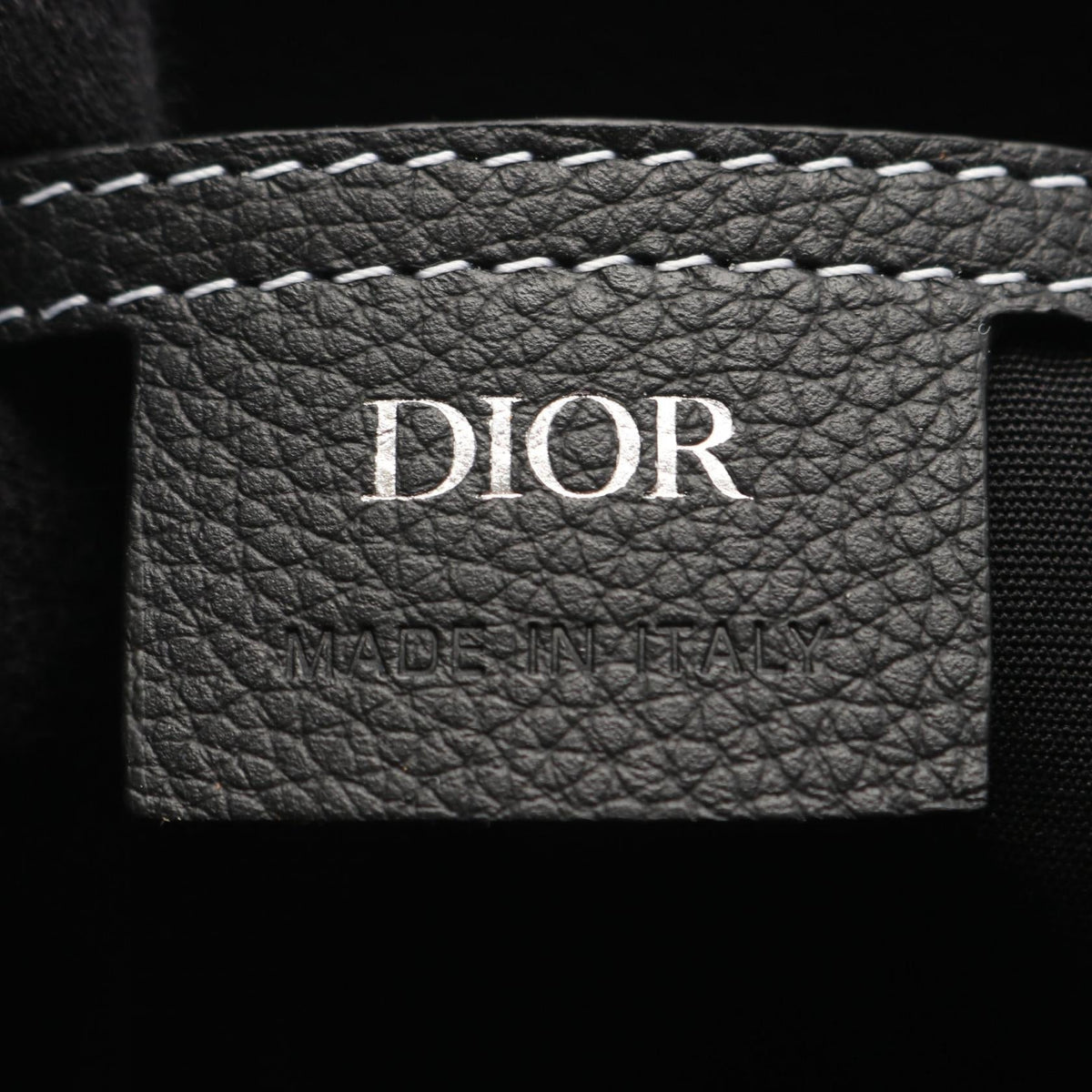 Dior Gallop Rucksack Backpack Black leather 2121400010319