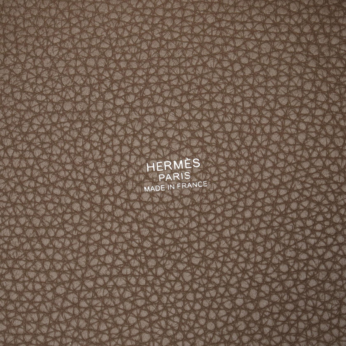 HERMES Picotin Lock MM HandbagEtoupe Grey Etoupe Grey Gray Taurillon Clemence leather Taurillon Clemence 2101220129835