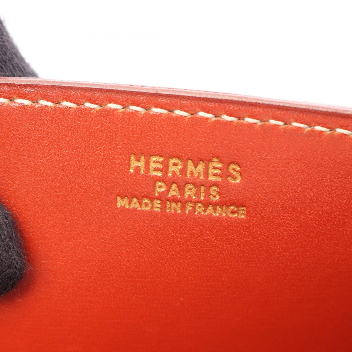 HERMES La Tote Bag Brown Box calf leather Calfskin (cowhide) 2104102508568