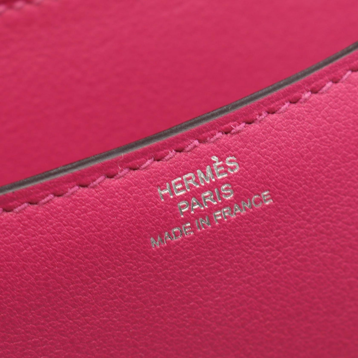 HERMES Constance 3 Mini Rose Purple Shoulder Bag Pink Vaux Swift leather Other Vaux Swift leather 2101220055738
