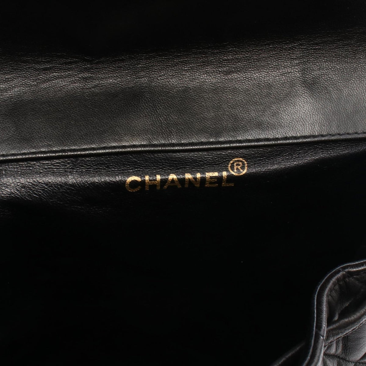 CHANEL Black Matelasse Lambskin (sheep leather) 2101220035310
