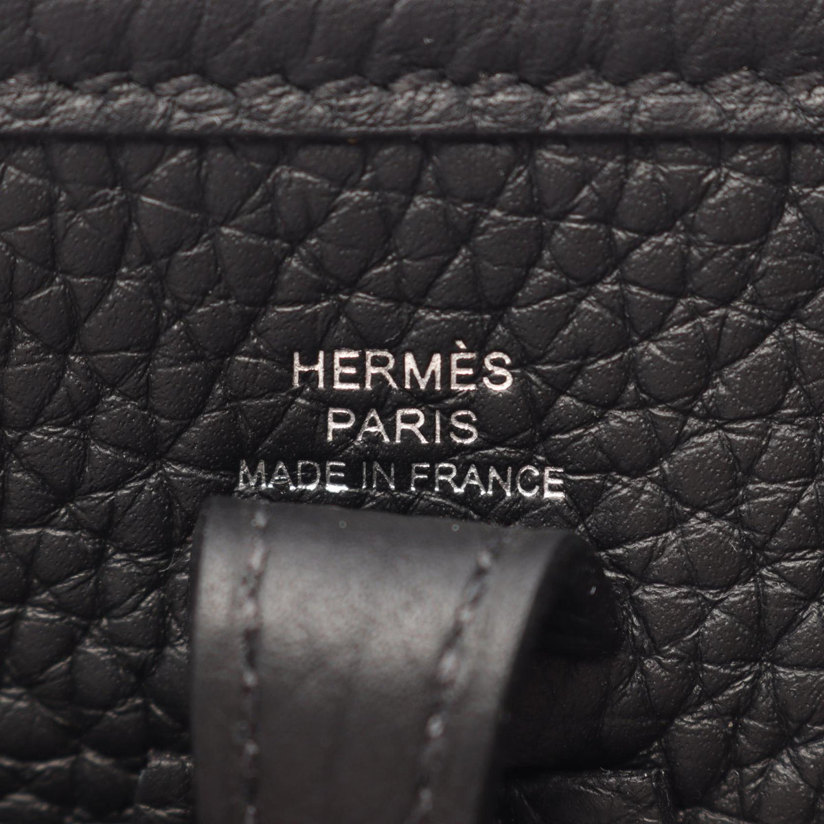 HERMES Evelyne Amazon TPM Shoulder Bag Black Taurillon Clemence Other Taurillon Clemence 2107400259903