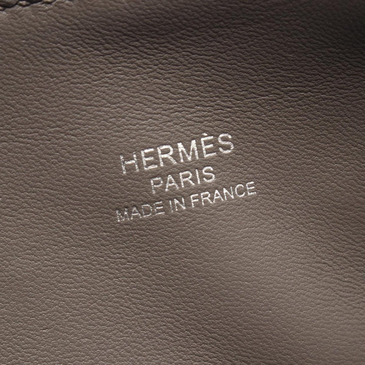 HERMES Bolide1923 Mini 2WAY HandbagGrimayer Grimayer Gray Evercolor leather leather Evercolor leather 2107601179420