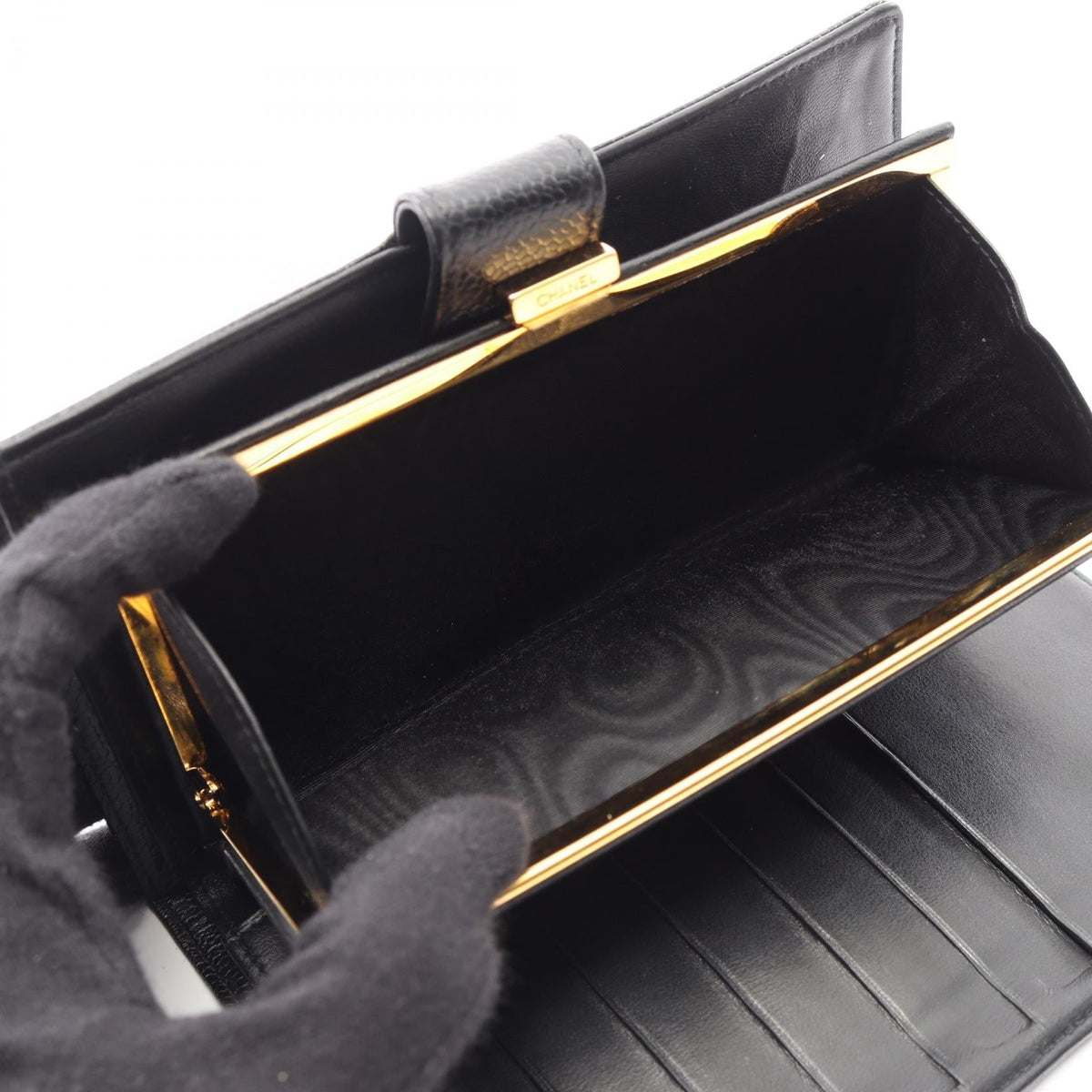 CHANEL Black COCO Mark Calfskin (cowhide) A01429 2101219722474