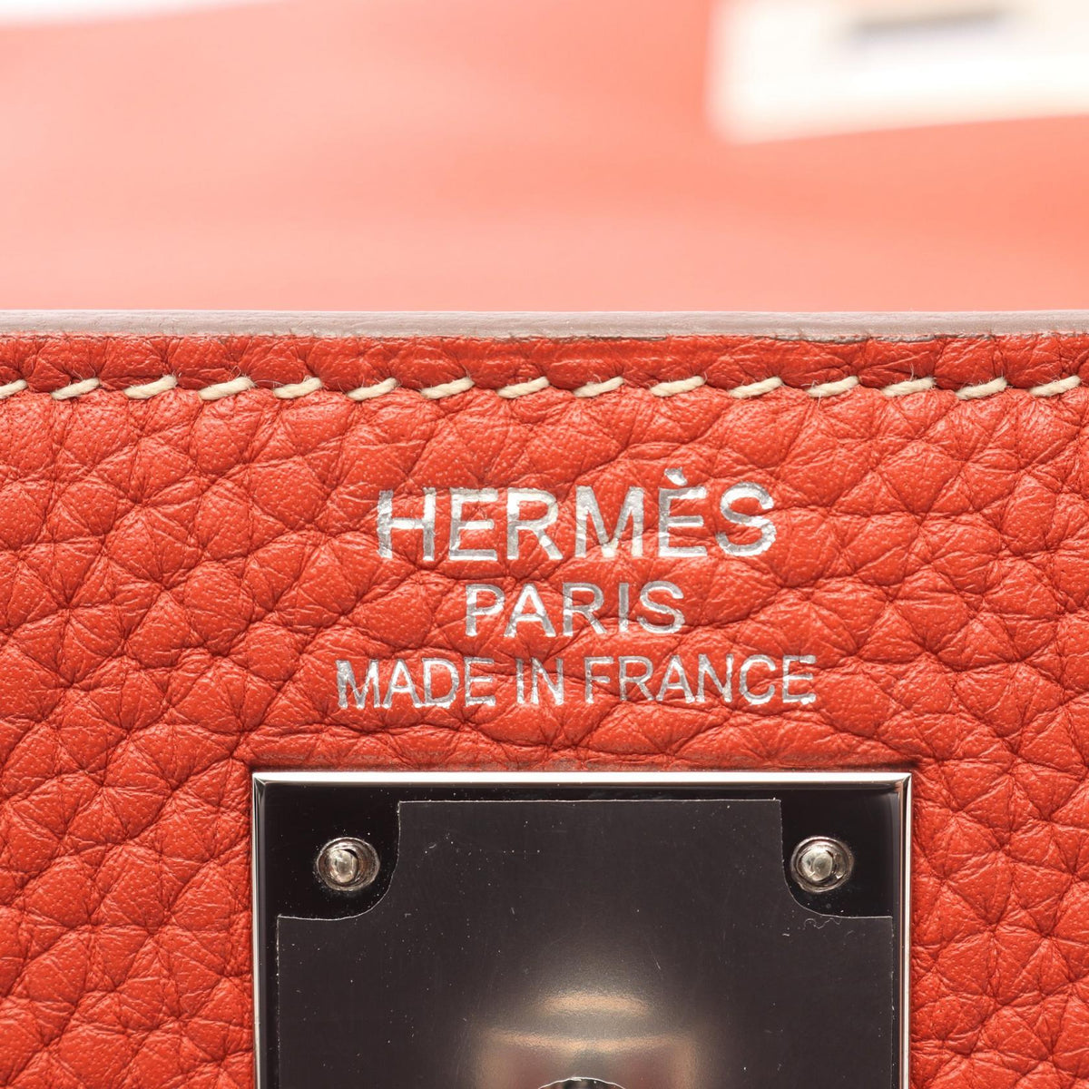 HERMES Kelly 35 2WAY (Inside stitching) HandbagPink Pink Pink Taurillon Clemence leather Taurillon Clemence 2101219927916