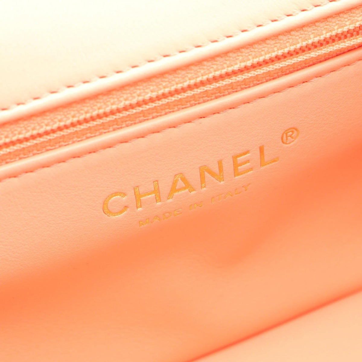 CHANEL Orange Matelasse 2WAY Lambskin (sheep leather) 2106800634457
