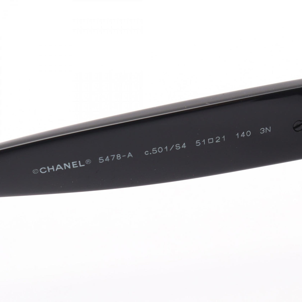 CHANEL Black/Gold COCO Mark Square Shape Other Plastic 2107601179079