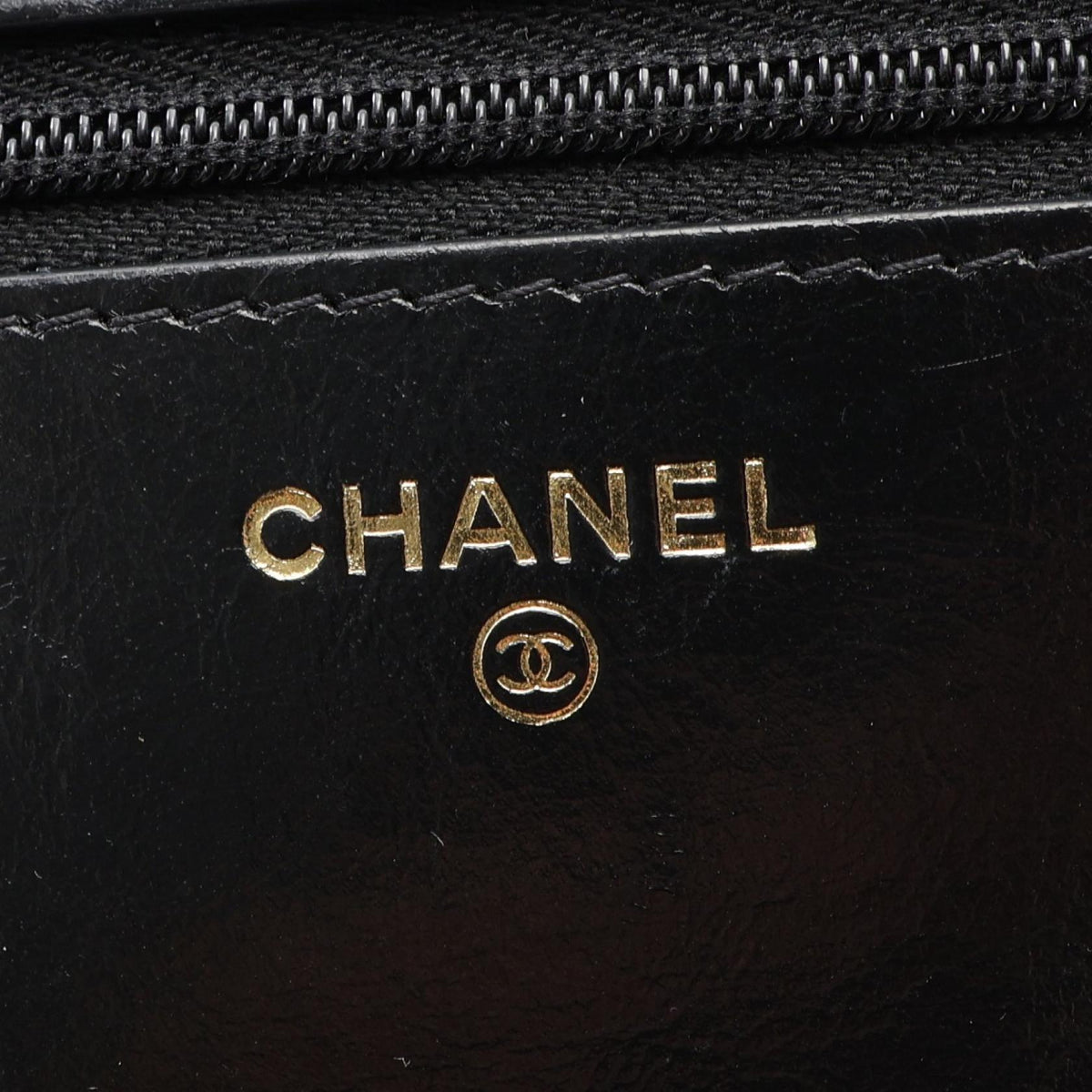 CHANEL Black Matelasse leather AP4138 2106800642902