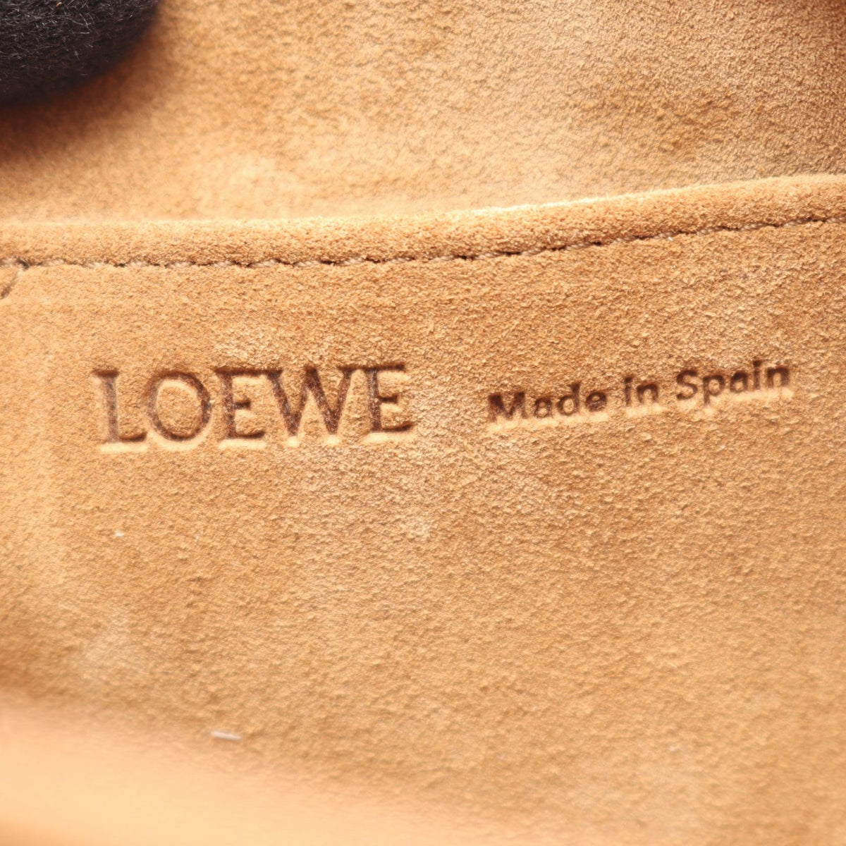 LOEWE Amazona 180 Small 2WAY Handbag Black leather A039AS0X011100 2101220180881