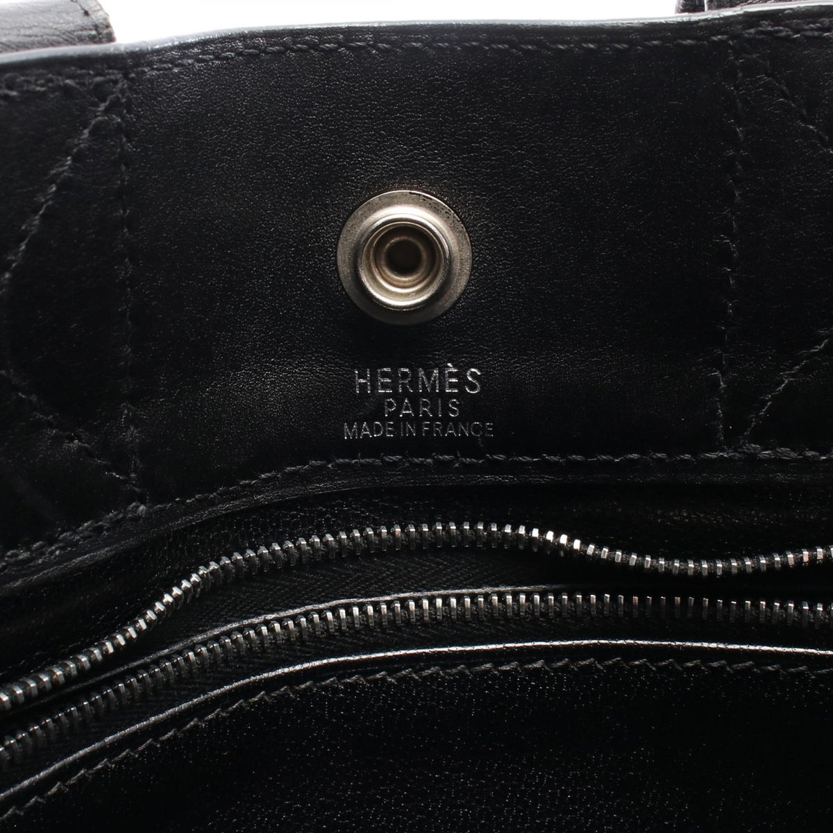 HERMES Fourre-toutPM Tote Bag Black/Multicolor Evercalf leather Calfskin (cowhide) Vivlato 2101219223551