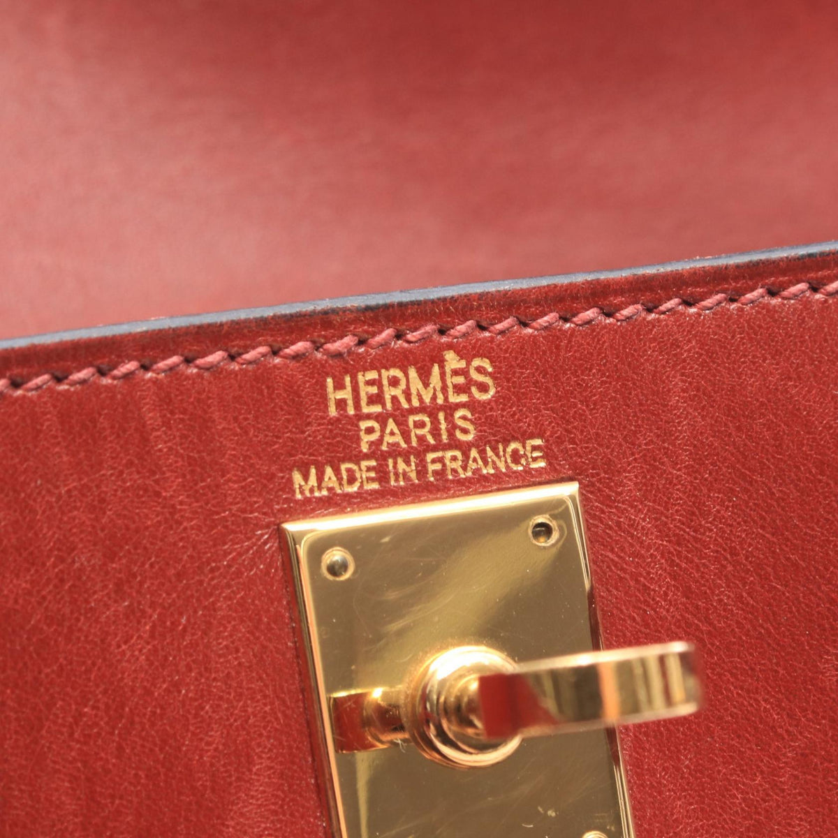 HERMES Kelly Ad PM Rouge H Rucksack Backpack Bordeaux Box calf leather Calfskin (cowhide) Vibrato 2101220156183