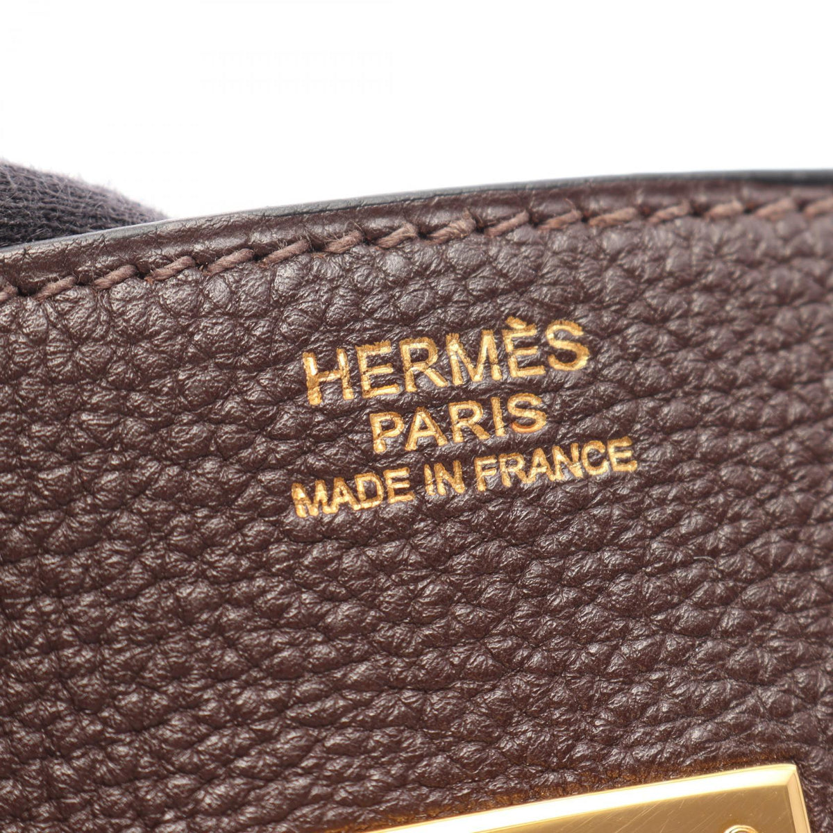 HERMES Birkin 30 Handbag Brown Togo leather Other Togo leather 2101220098865
