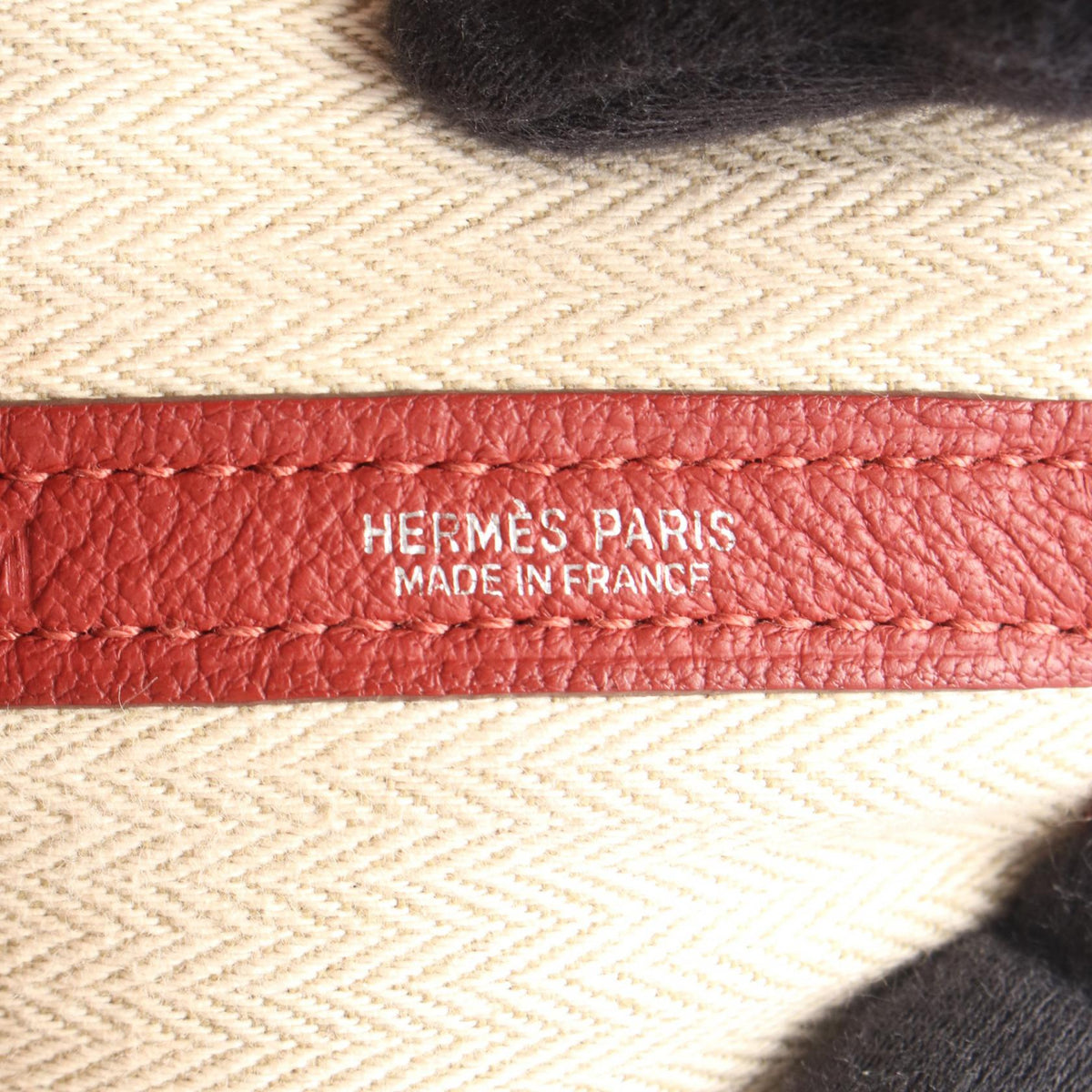 HERMES Garden party PM Tote Bagrouge garance rouge garance Red Negonda leather leather Negonda leather 2101219851655