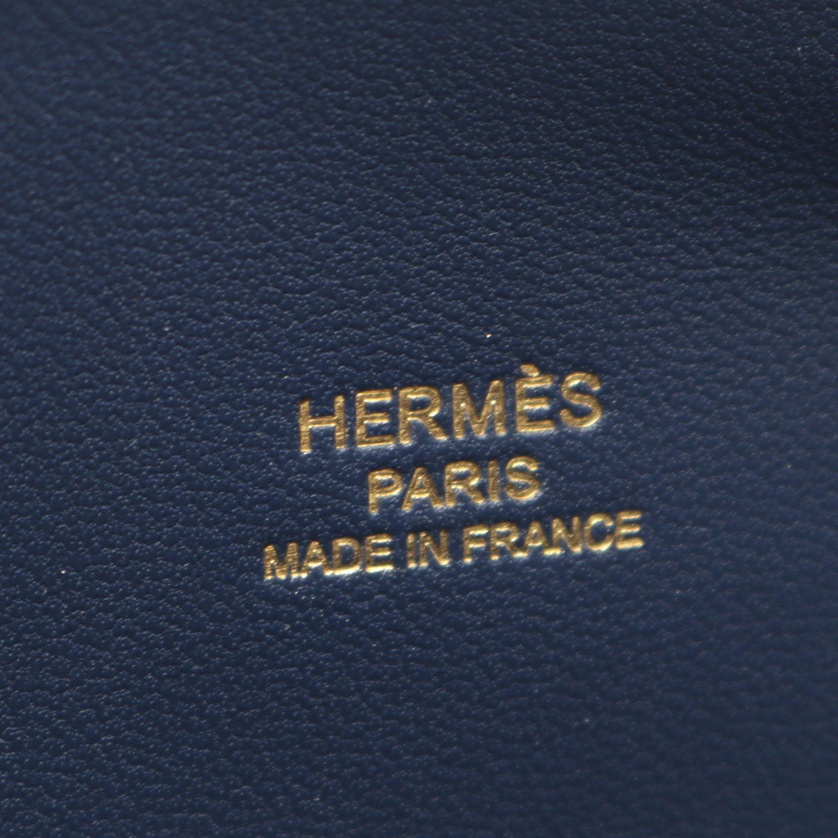 HERMES Bolide1923 Mini Handbag Navy blue Chevre leather Chevre 2106800617153