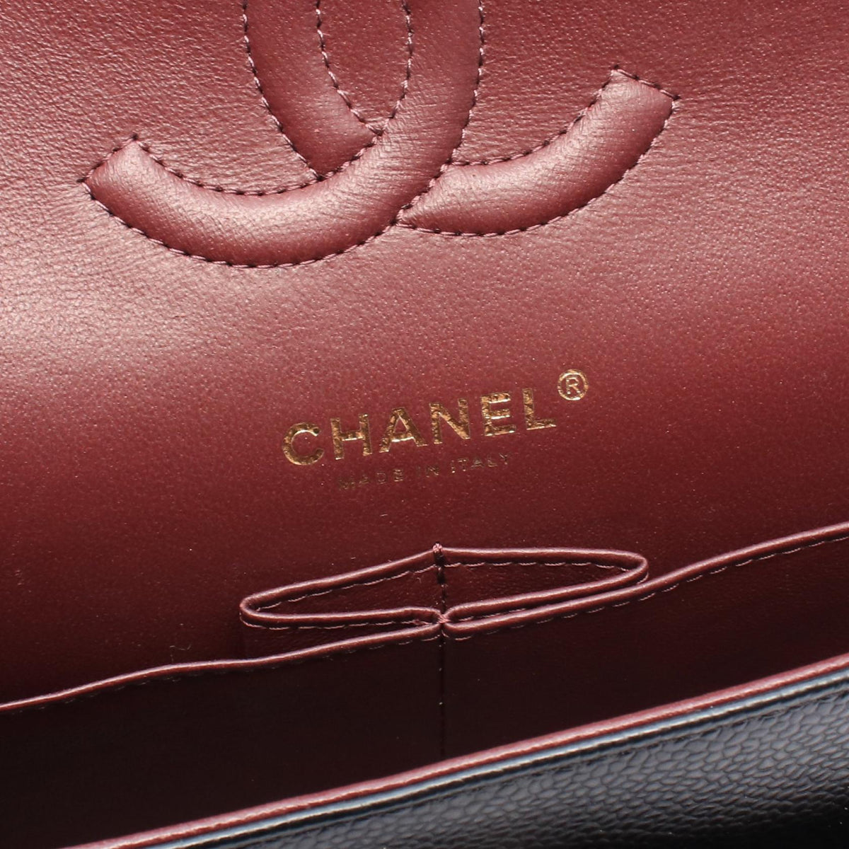 CHANEL Black Matelasse W flap Grained Calfskin leather A01112 2106800642742