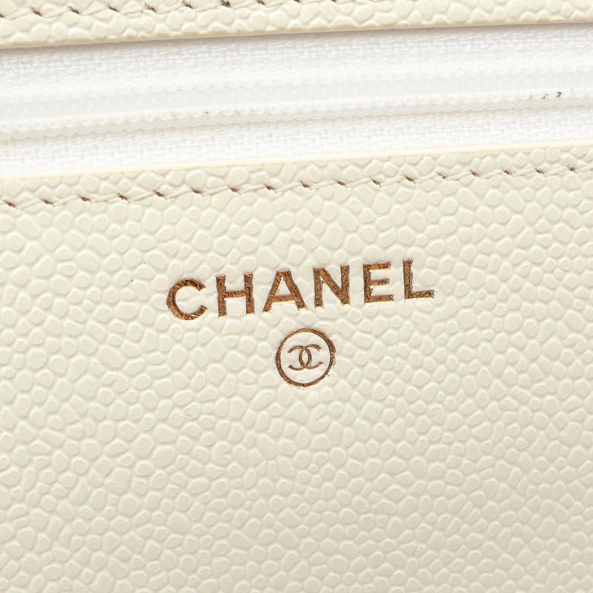 CHANEL Beige Matelasse Grained Calfskin leather 2106800643039