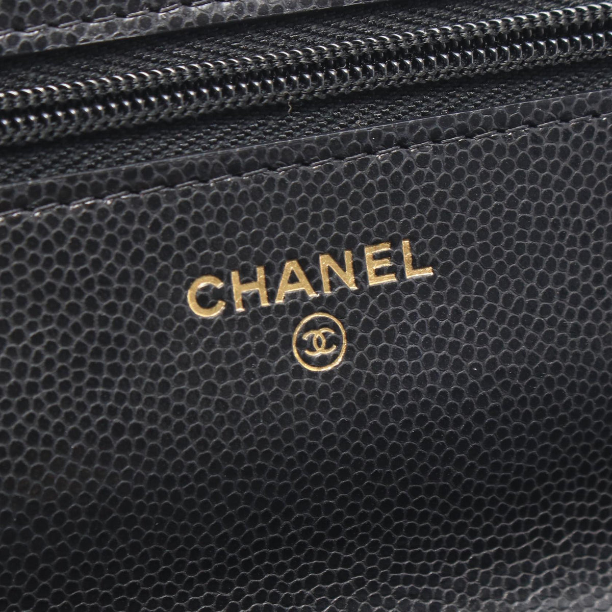CHANEL Black Matelasse Grained Calfskin leather AP2840 2106800644203