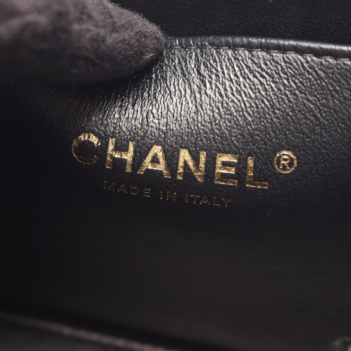 CHANEL Black Matelasse Vanity Bag 2WAY Grained Calfskin leather AS2362 2106800644463