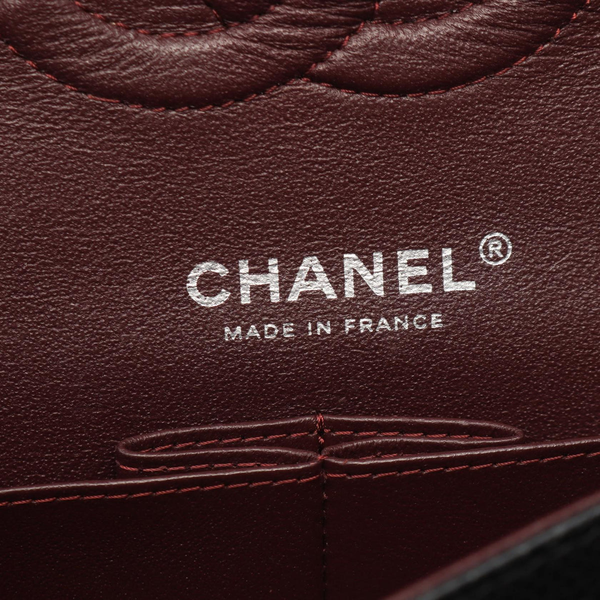 CHANEL Black Matelasse W flap Grained Calfskin leather A01112 2106800644470