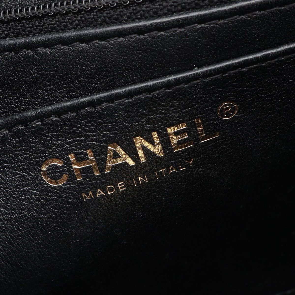 CHANEL Black Matelasse leather AS3950 2106800644166