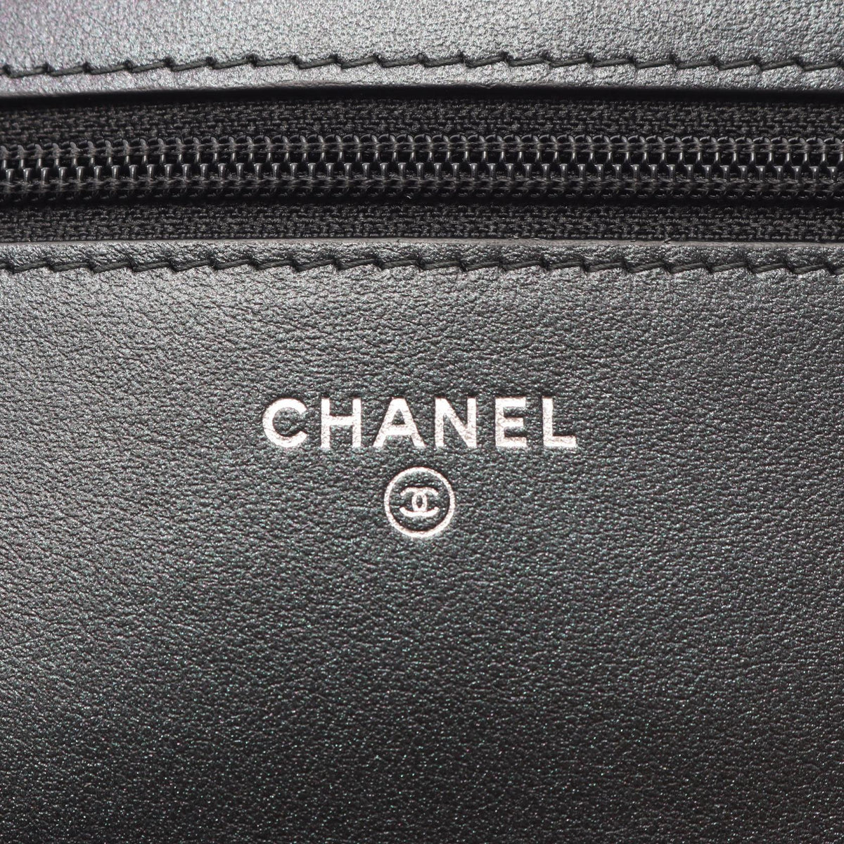 CHANEL Black Matelasse leather 2106800644197