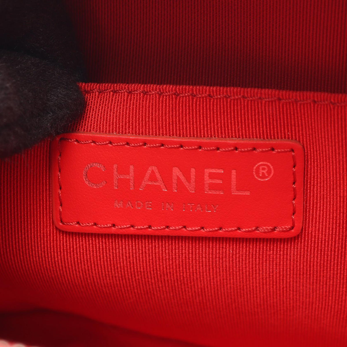 CHANEL Red Matelasse Half Coco Camera Bag leather A98644 2106800644555