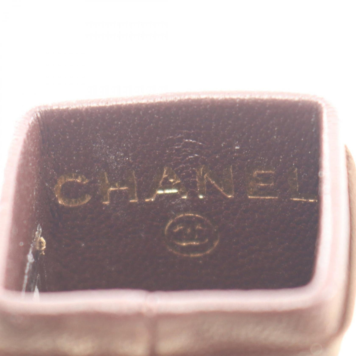 CHANEL Black Matelasse Lipstick Case Lambskin (sheep leather) AP2192 2104102537636