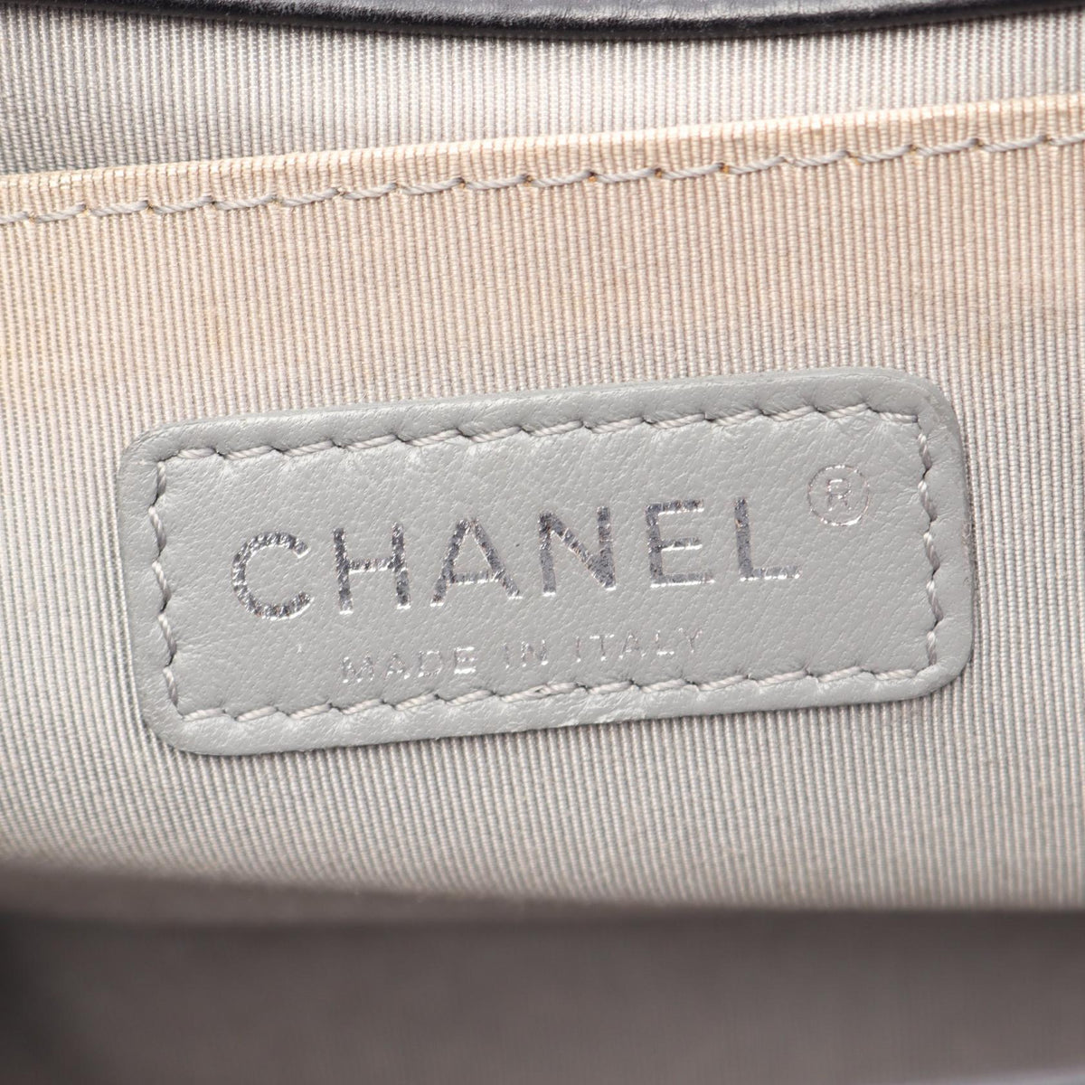 CHANEL Black Boy chanel Lambskin (sheep leather) A67086 2120300049641