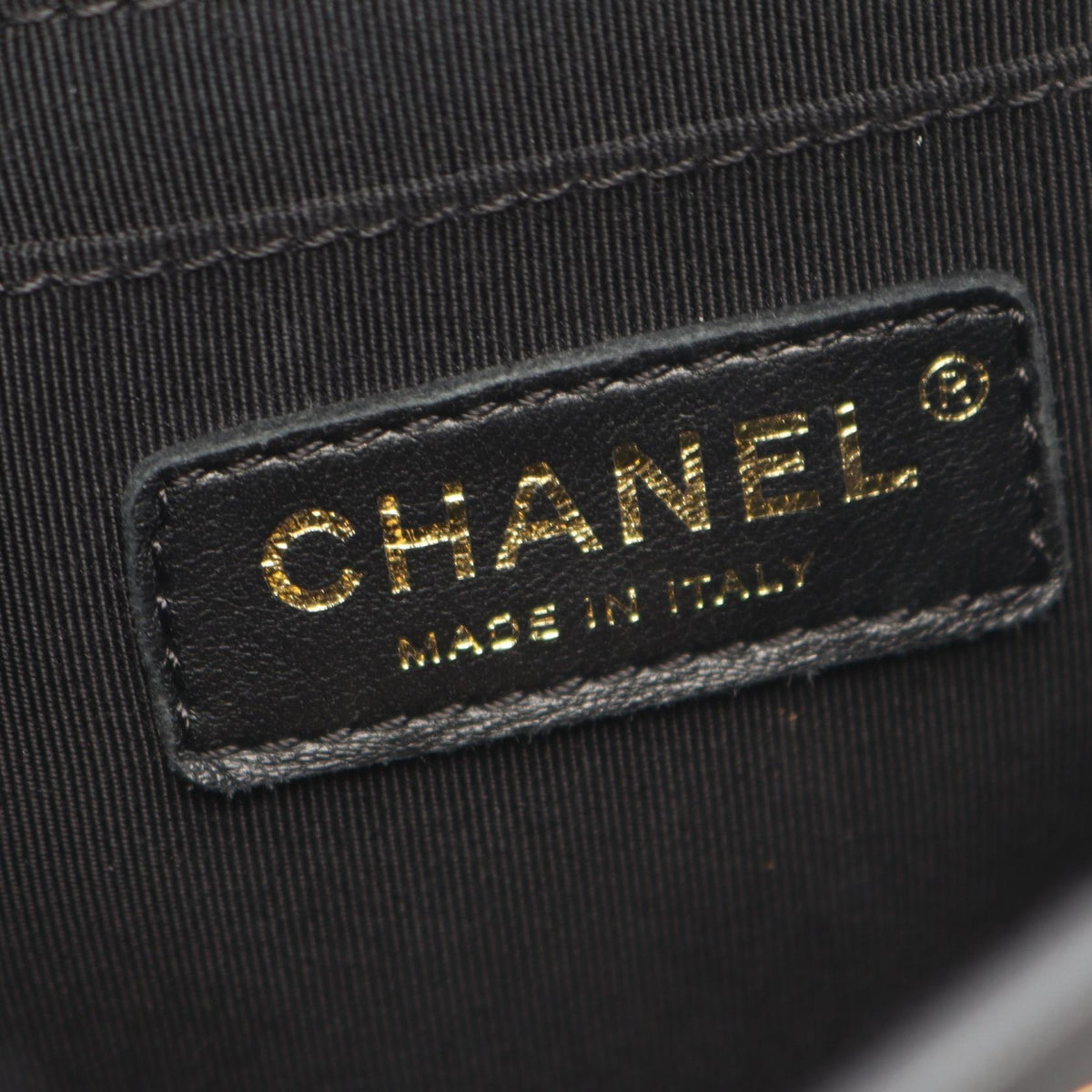 CHANEL Black Matelasse Lambskin (sheep leather) 2101219901138