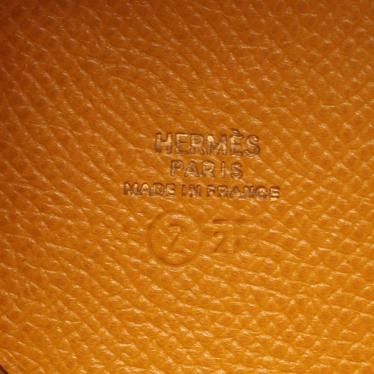 HERMES Vespa Jaune Pouch Yellow Courchevel Other Courchevel 2104102533997