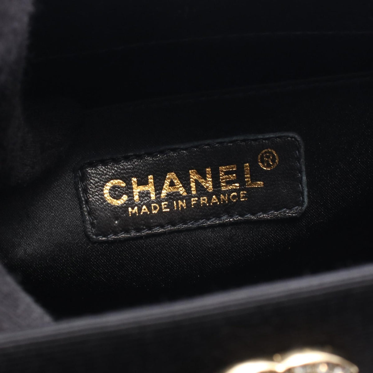 CHANEL Black COCO Mark canvas 2101220054809