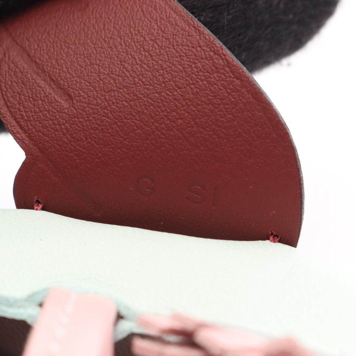 HERMES Rodeo Pegasus PM Vert Peppermint Rouge H Rose Sakura charmBordeaux Bordeaux Green/Bordeaux/Pink Agneau milo Other Agneau milo 2118300095126