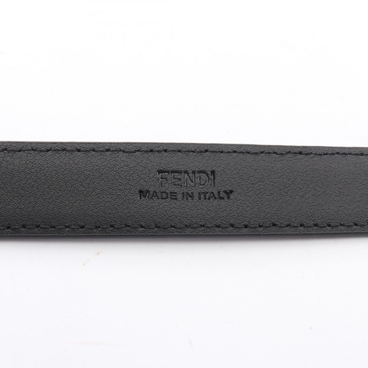 FENDI FF logo belt Black leather 8C0648AAIWF04TX 85 2101219930541